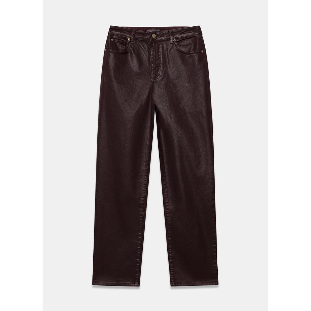 Mint Velvet Coated Tapered Jeans